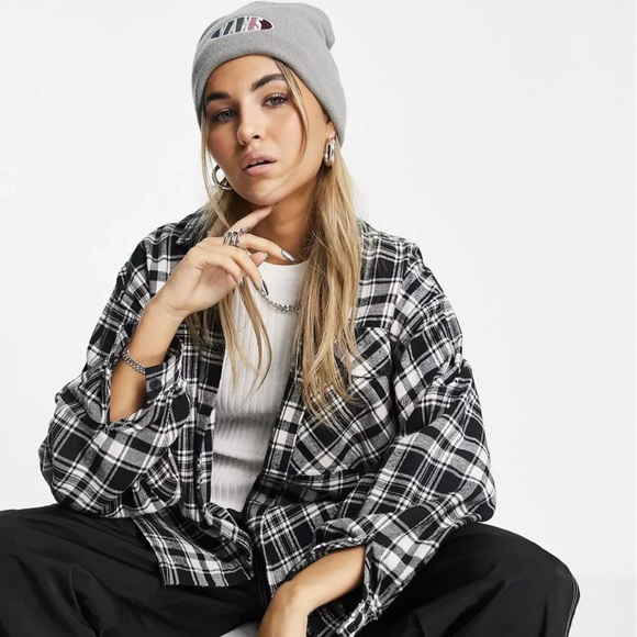 Vans WM Breakin Curf Grey Beanie Skateboarding Hat Women & Men VN0A5GUV85T - Picture 6 of 16